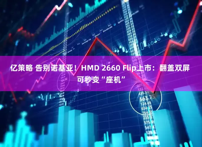 亿策略 告别诺基亚！HMD 2660 Flip上市：翻盖双屏 可秒变“座机”
