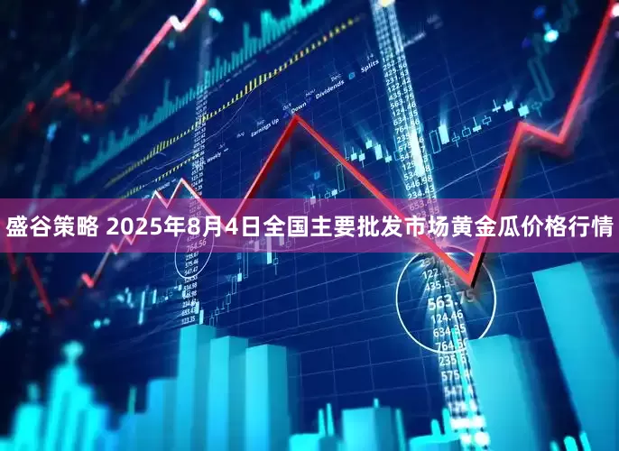 盛谷策略 2025年8月4日全国主要批发市场黄金瓜价格行情